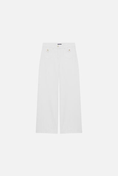pantalon pietro blanco mujer Pantalón Pietro blanco mujer