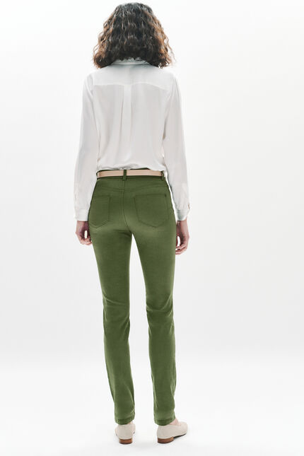 Pantalon Tomc vert kaki femme