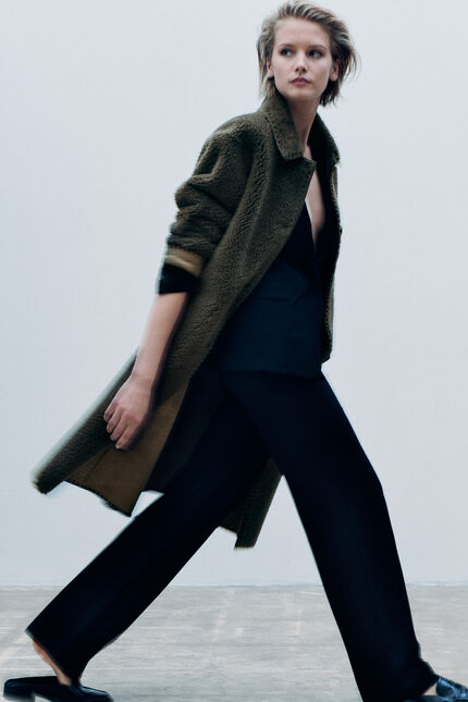 Manteau Garden vert clair femme