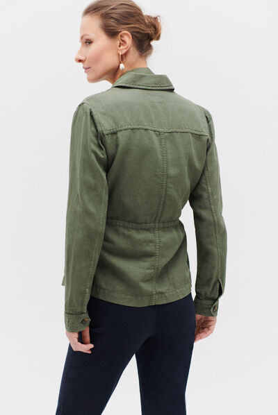 veste grace vert kaki femme