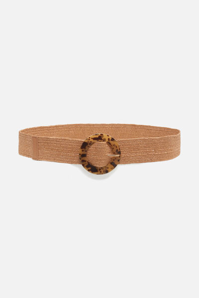 ceinture ina camel femme