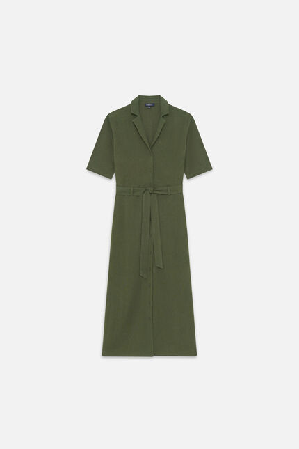 Abito Rtifanny2 verde cachi donna
