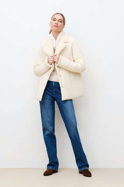 Manteau Galet ecru femme