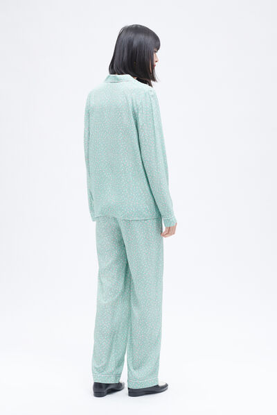 Pyjama axel vert clair femme