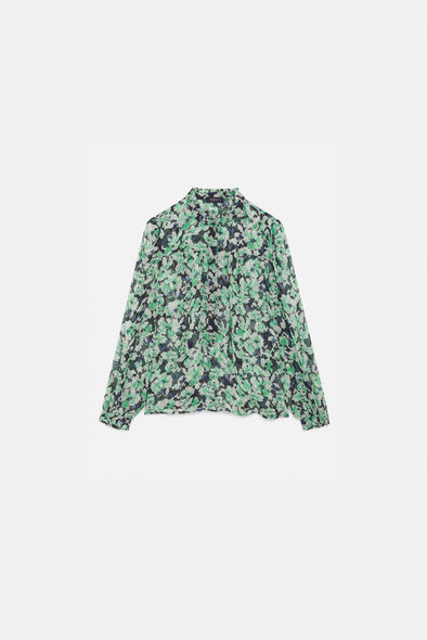blouse cinzia vert menthe femme Blouse cinzia vert menthe femme