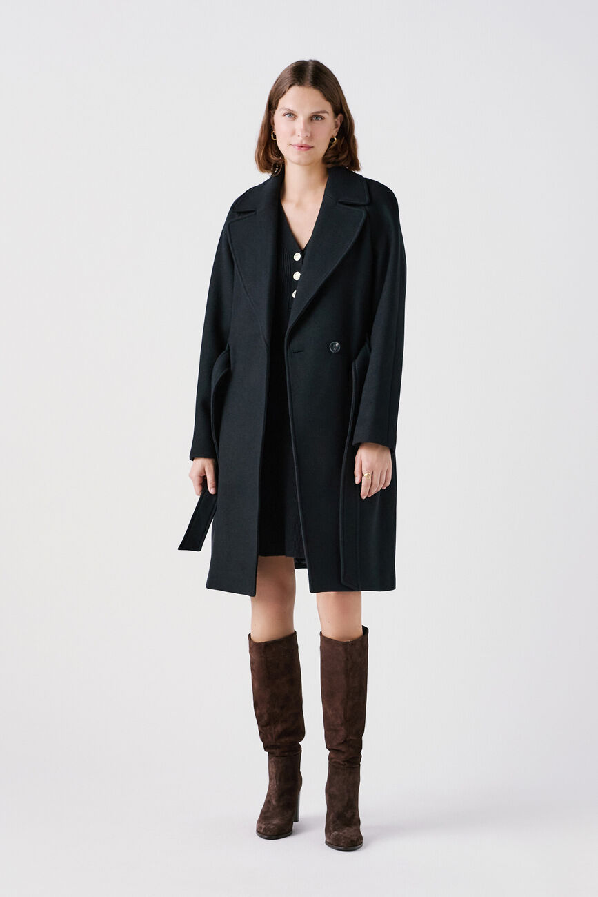 Gmanami coat black woman