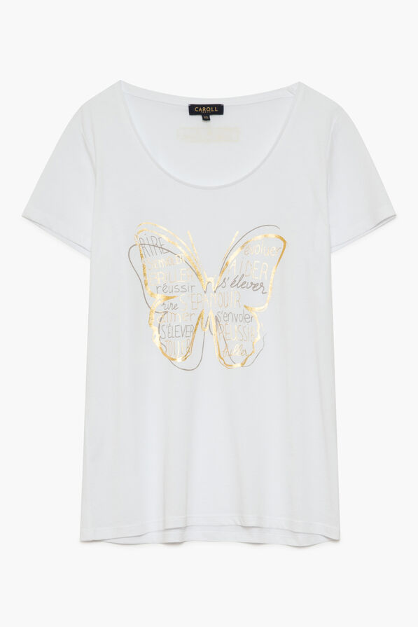 t shirt jamelia blanc femme T-shirt Jamelia blanc femme