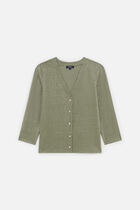 Tsimon t-shirt khaki green woman