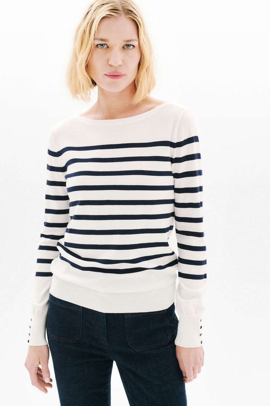 mjulie jumper ivory woman