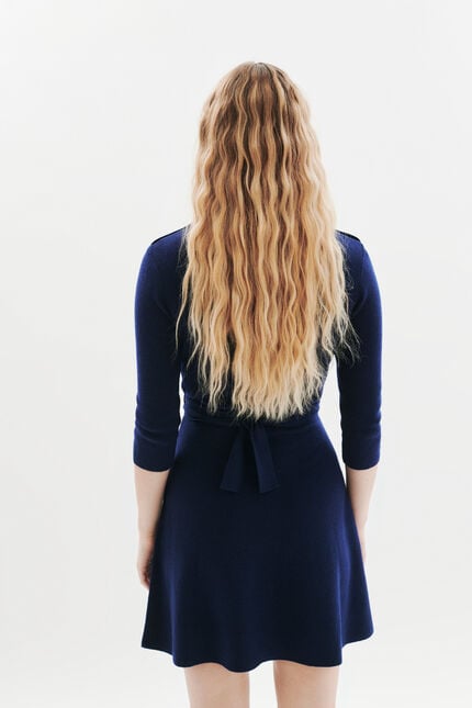 Rmargaux dress navy blue woman