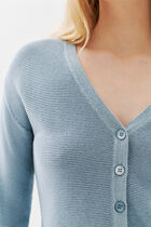 Mleonard cardigan sky blue woman