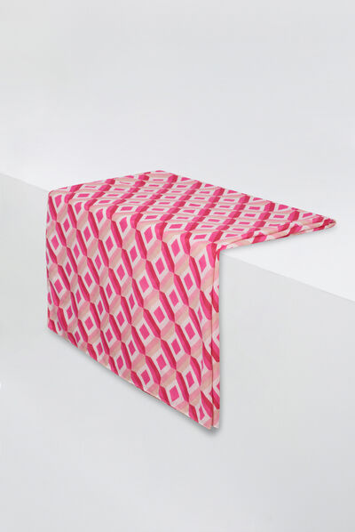 foulard adel rose femme
