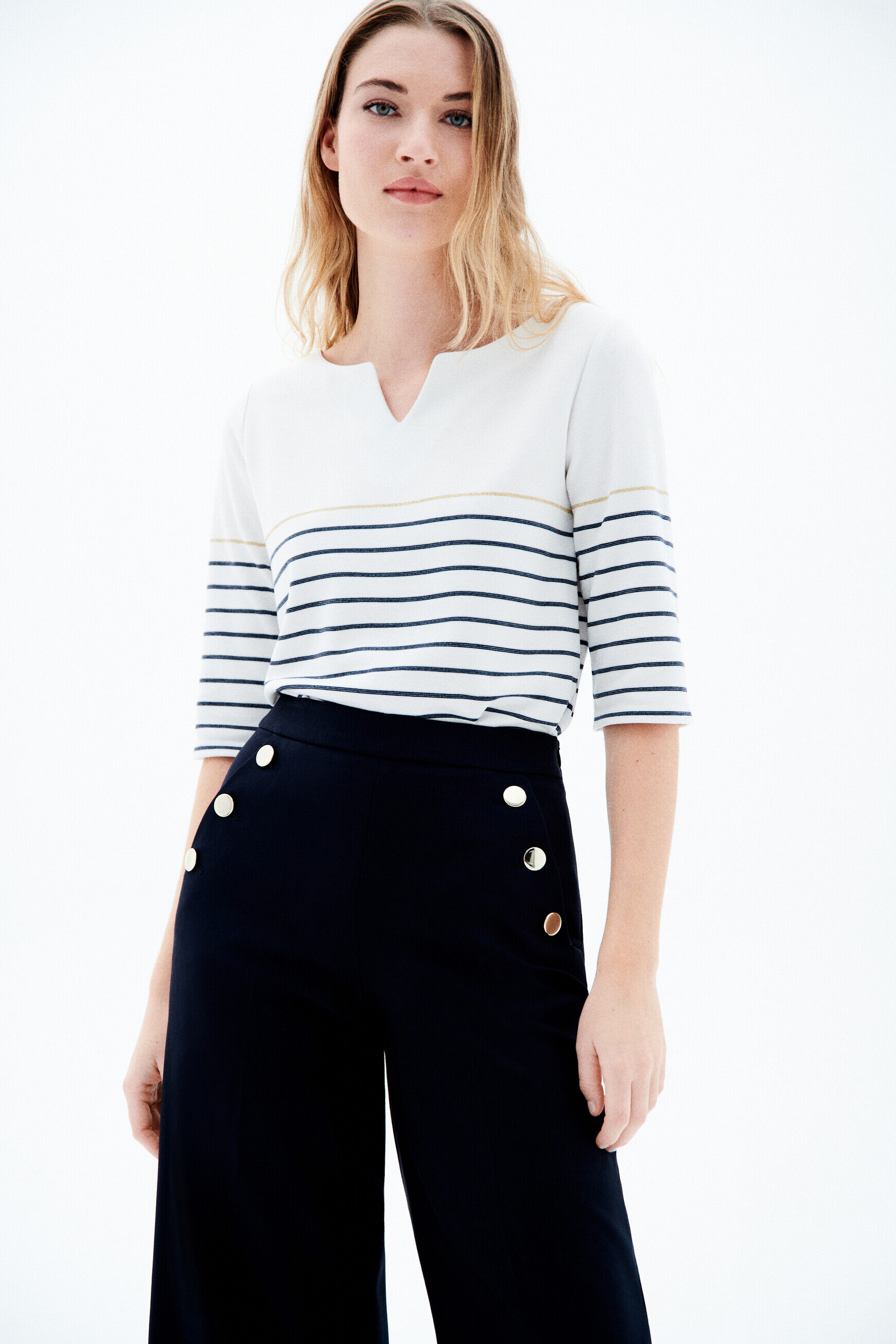 T-shirt tolympia ivoire femme