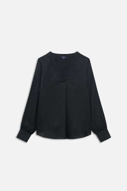 Blouse cmilana noir femme