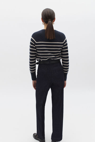 pantalon gigi denim double stone femme