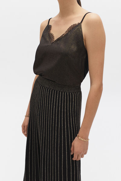 t-shirt nadia noir femme