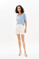 Sweater Mikalu blue-grey woman