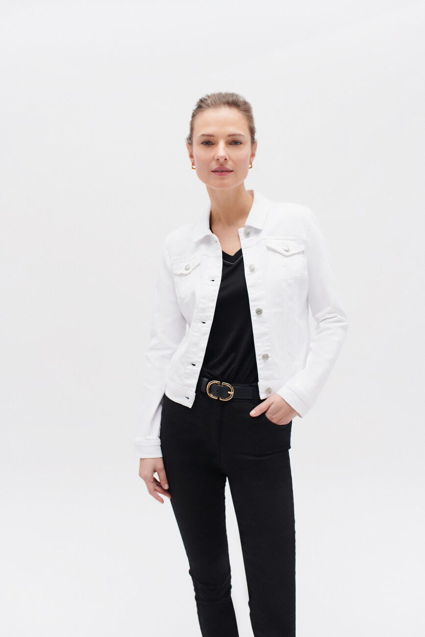veste holiday blanc femme