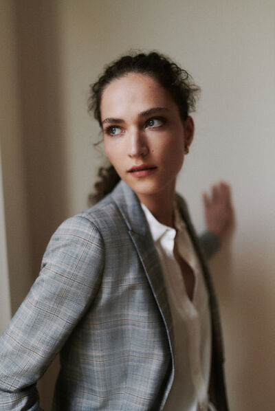 Blazer Jasmine grigio donna