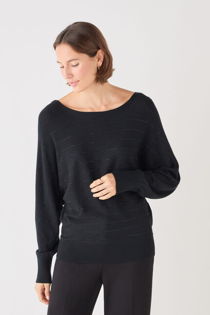 Maglione miu4 nero donna