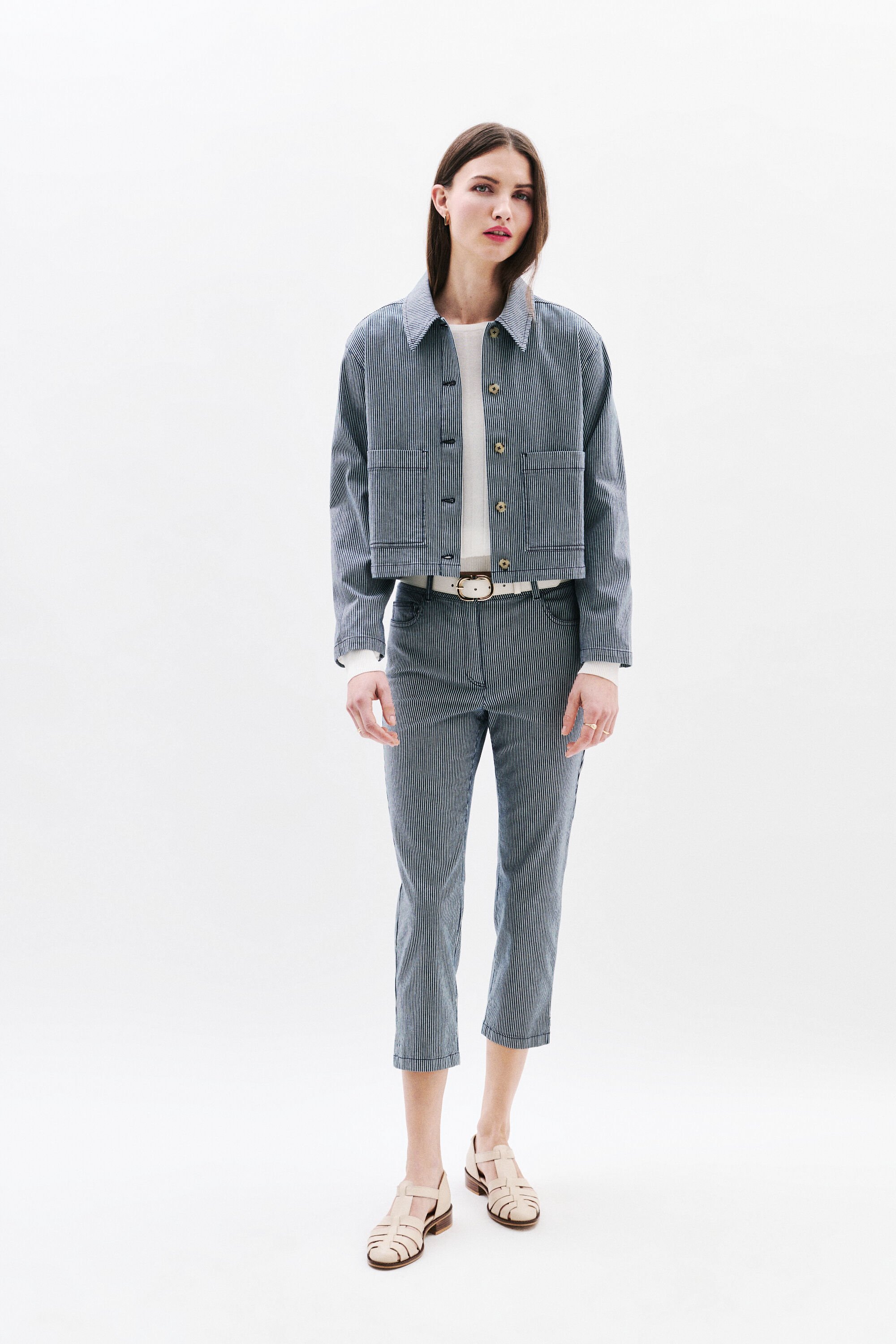 Pantalon Passonata bleu marine femme