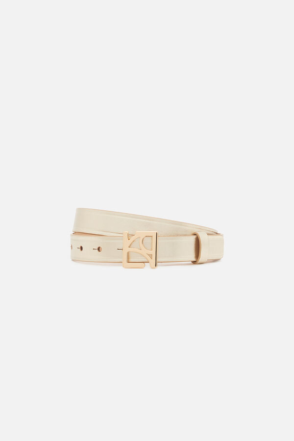 Ceinture Lora couleur or femme