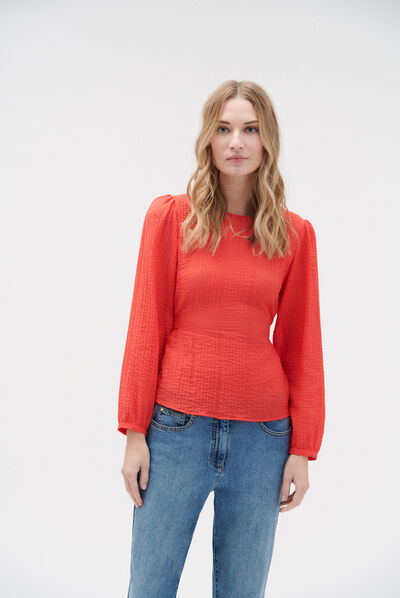 Blusa Garance rosso donna