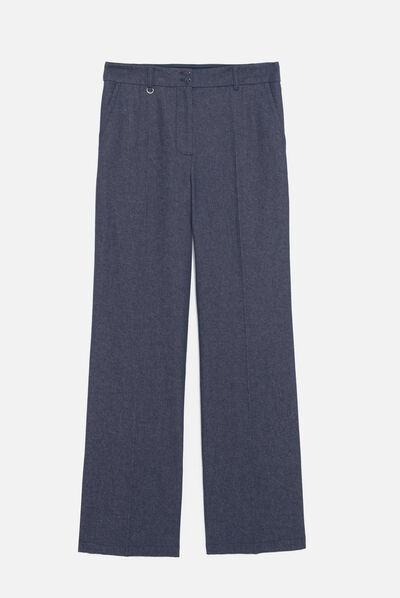 Pantalon pclark denim double stone femme
