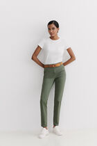 Adelmo pants khaki green woman