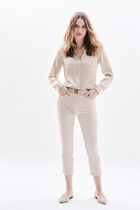 Mason cropped pants sand woman