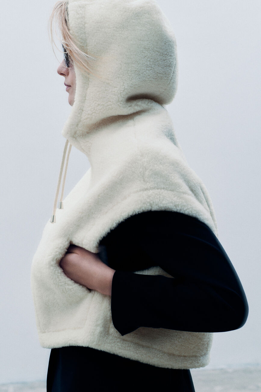 Giboulee coat ivory woman