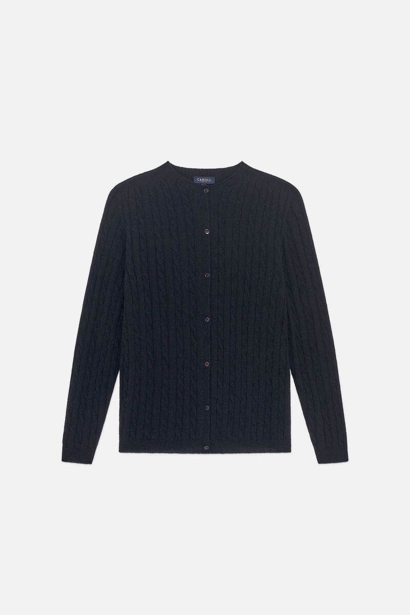 Trui Mtheophile made in Italy zwart vrouw