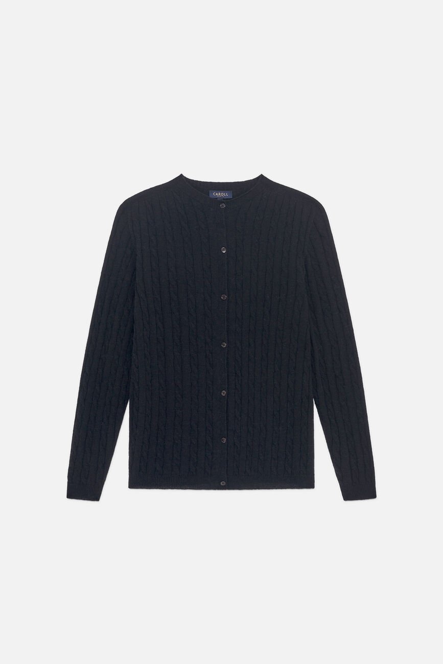 Pull Mtheophile made in Italy noir femme