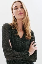 Tgala blouse silver grey woman