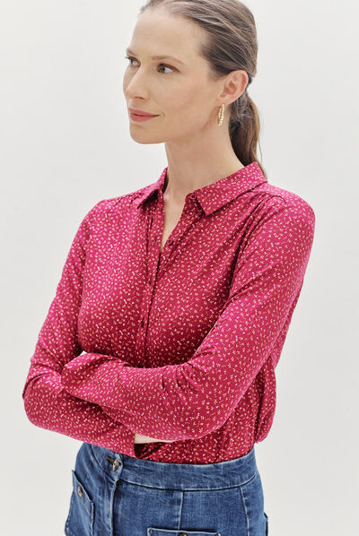 T-shirt Jackson Petalo rosa ciliegia donna