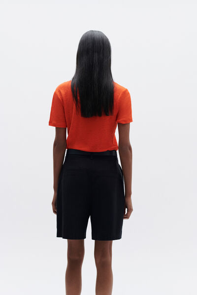 t-shirt lolita orange femme