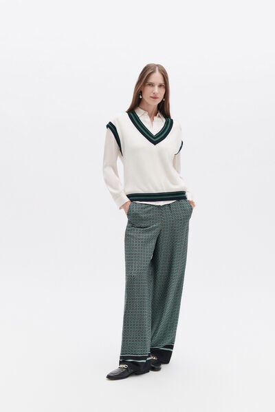Pull marco ivoire femme