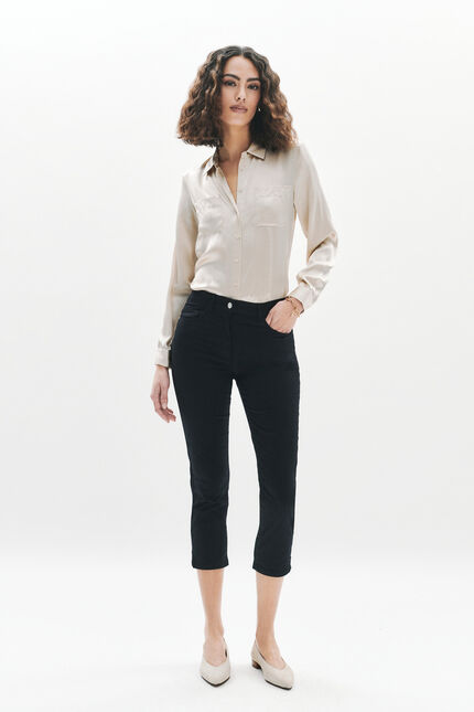 pantacourt mason noir femme