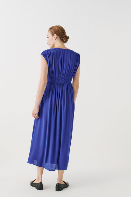 blauw turquoise vrouw