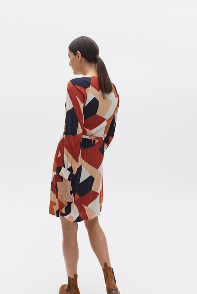 robe malorie couleur cuivre femme