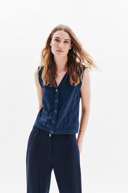 Maglietta Tweek blu navy donna