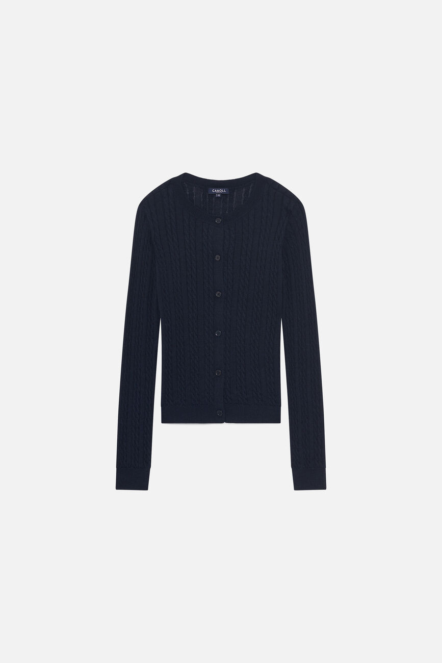 Gilet Mjules bleu marine femme