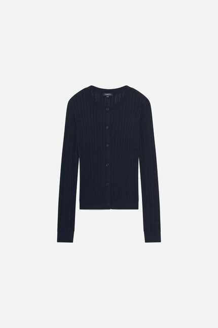 Gilet Mjules bleu marine femme