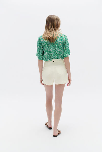 Short phoenix ecru femme