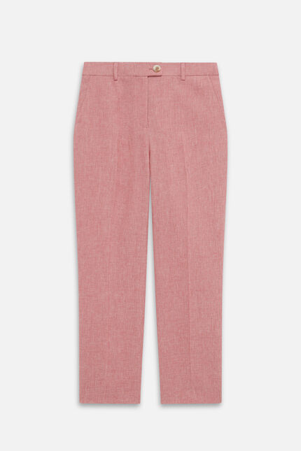 Pantalon prandy rouge fonce femme