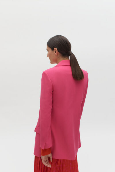 blazer clea rose fushia femme