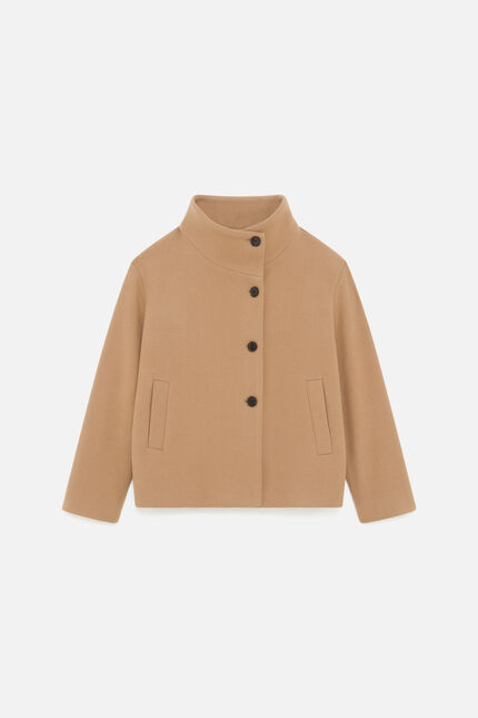 Manteau Gassim camel femme