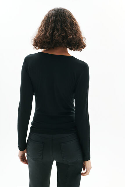 T-shirt Temma noir femme