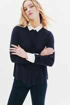 Cbrendon shirt navy blue woman
