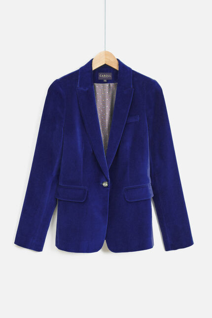 blazer aurora bleu roi femme
